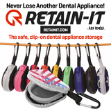 Retain-Itâ„¢ - USA Flag Print Neoprene with White Zipper and Carabiner