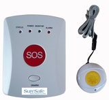SureSafe iSOS Elderly Alarm + Speaker + 2 x Pendant