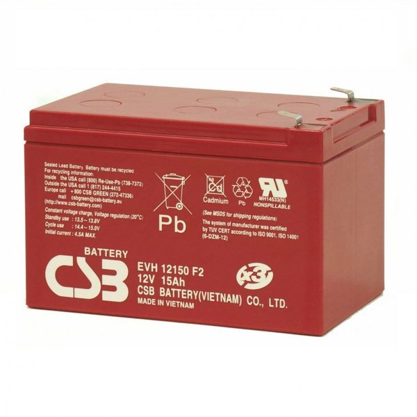 CSB EVH12150 VRLA Battery