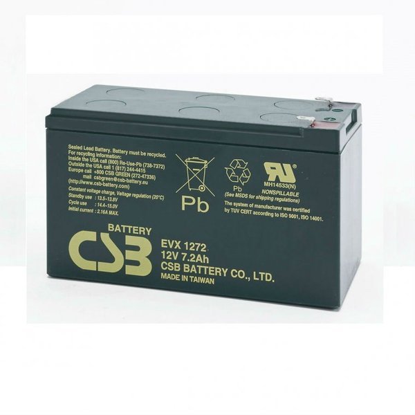 CSB EVX1272 F2 VRLA Battery
