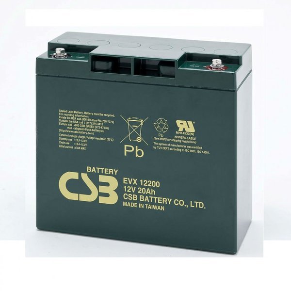CSB EVX12220 VRLA Battery