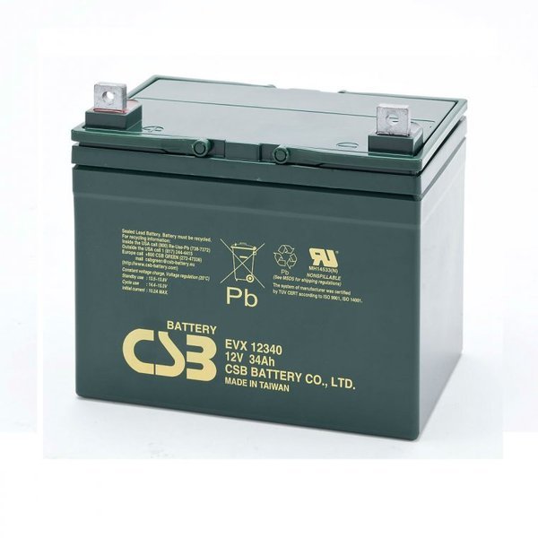 CSB EVX12340 VRLA Battery