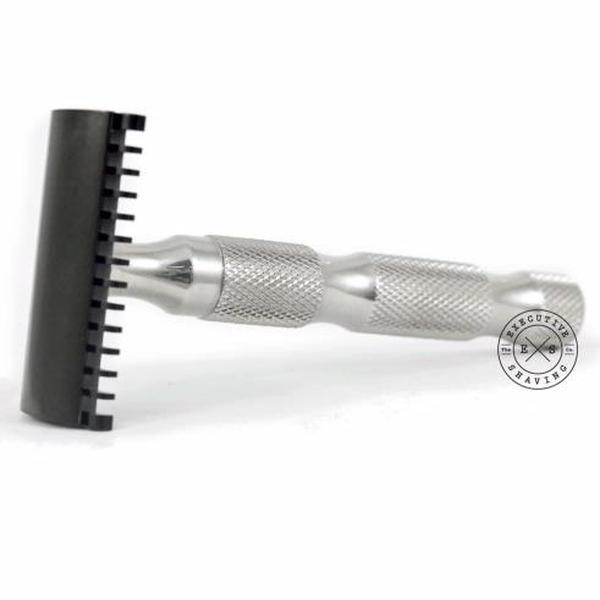 ikon Deluxe Open Comb Safety Razor - Bamboo Handle