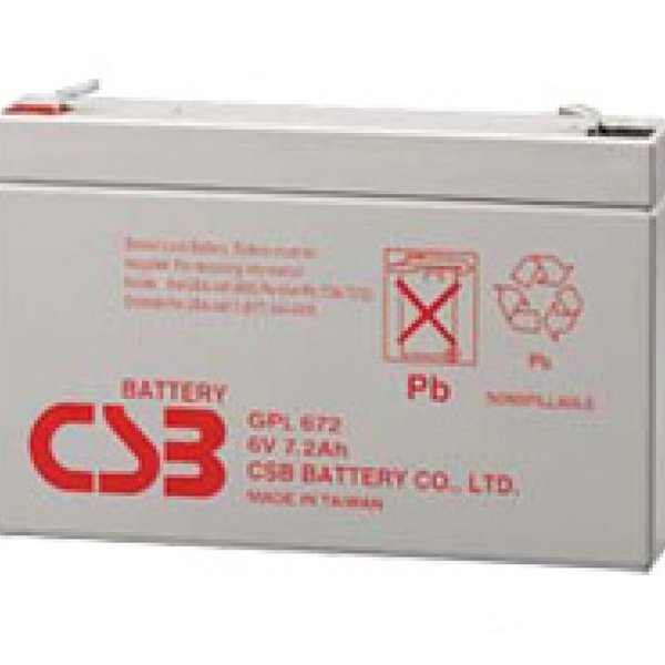 CSB GPL672 VRLA Battery