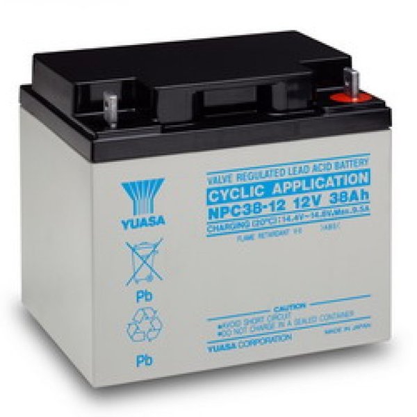 Yuasa NPC38-12 VRLA Battery
