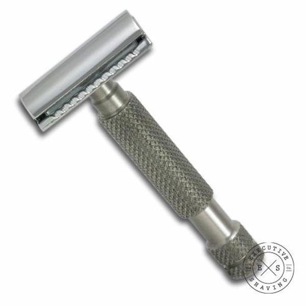 Executive Shaving The Braveheart Stainless Steel Handle Safety Razor