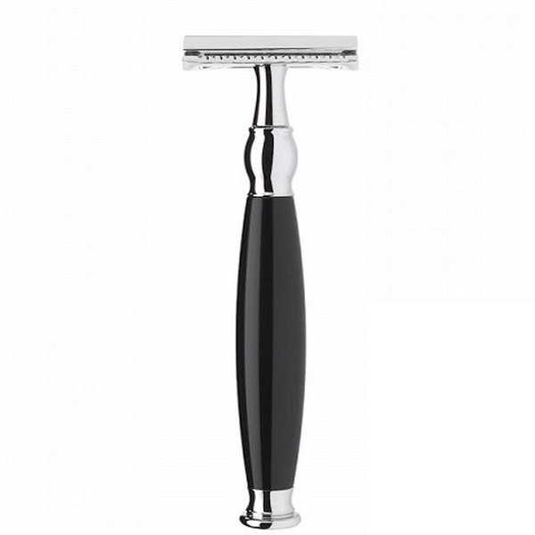 Muhle Sophist Safety Razor In Black Resin