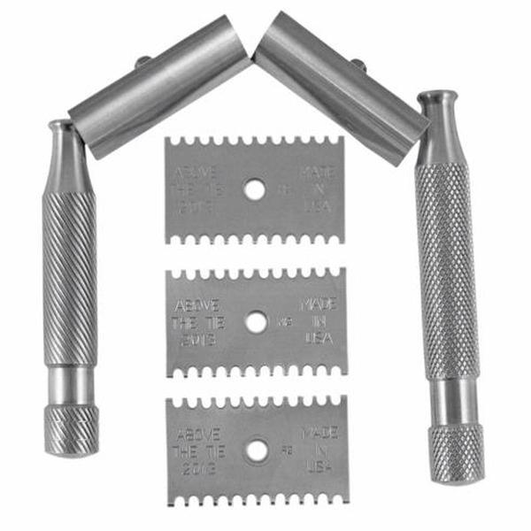 Above The Tie 7 Piece Open Comb Safety Razor Set