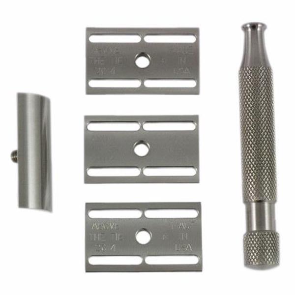 Above The Tie Kronos 5 Piece Stainless Steel Safety Razor Set