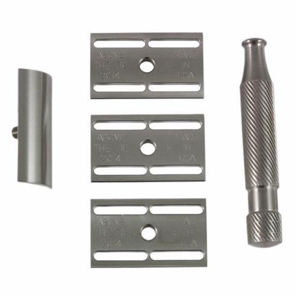 Above The Tie Atlas 5 Piece Stainless Steel Safety Razor Set