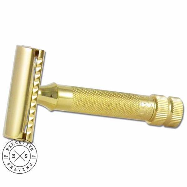 Merkur 34G Heavy Duty Gold Plated Safety Razor