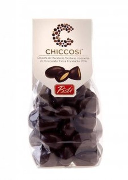 Dark Chocolate Coated Sicilian Almonds