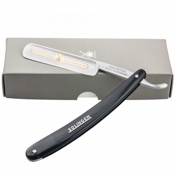 Muhle RM30 Straight Razor with Black Handle