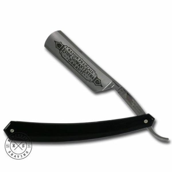Thiers Issard Black Horn 6/8 Cut Throat Razor