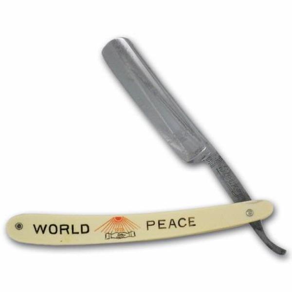 Vintage RARE 1919 World Peace 5/8ths Cut Throat Razor