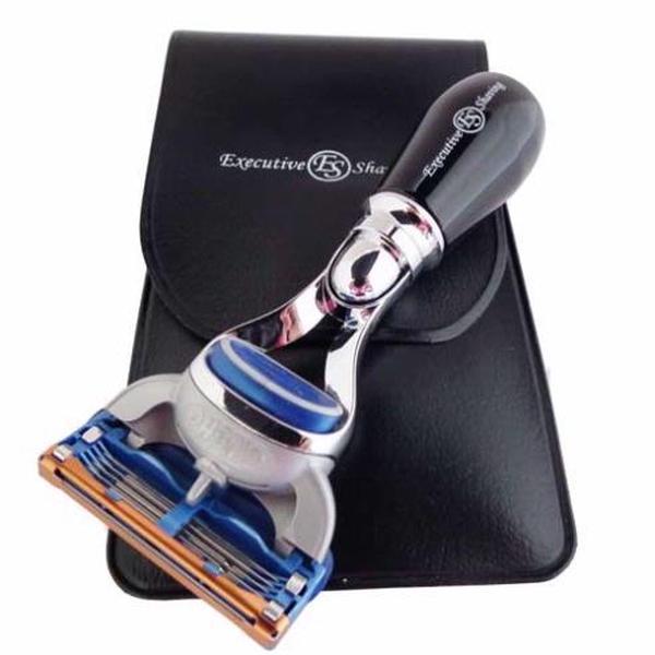 Executive Shaving Company Travel Fusion Razor and Pouch