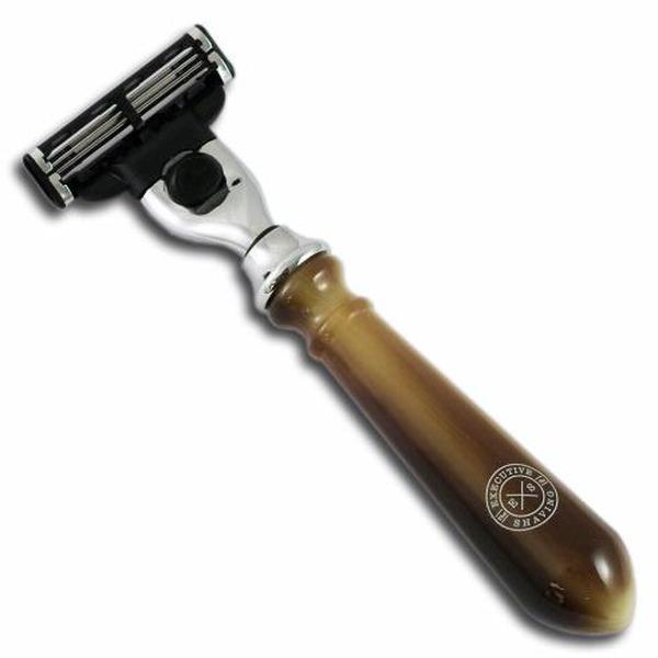 Executive Shaving Company Mach3 Razor with Horn Handle