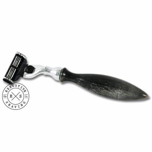 Parker 51M Real Buffalo Black Horn Mach3 Razor