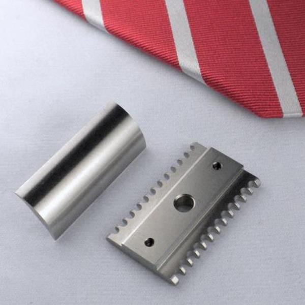 Above The Tie H2 Stainless Steel Open Comb Safety Razor Head