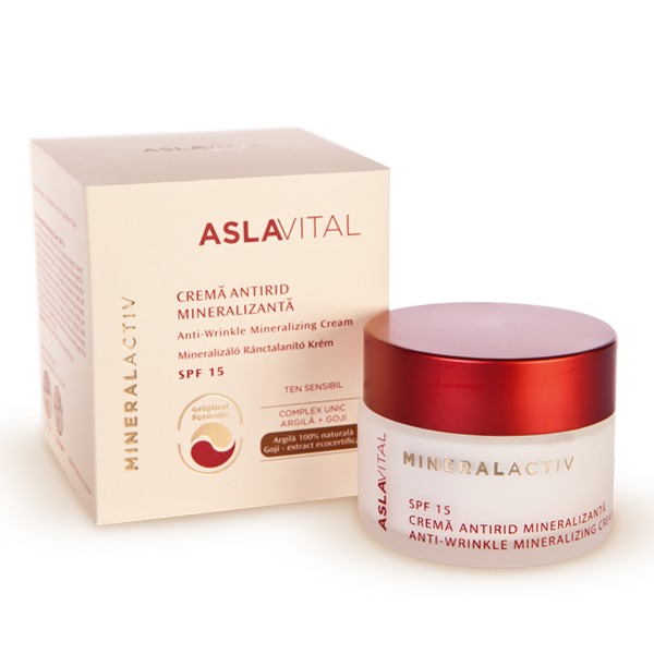 Aslavital MineralActiv â€“   Anti-wrinkle mineralizing cream SPF 15