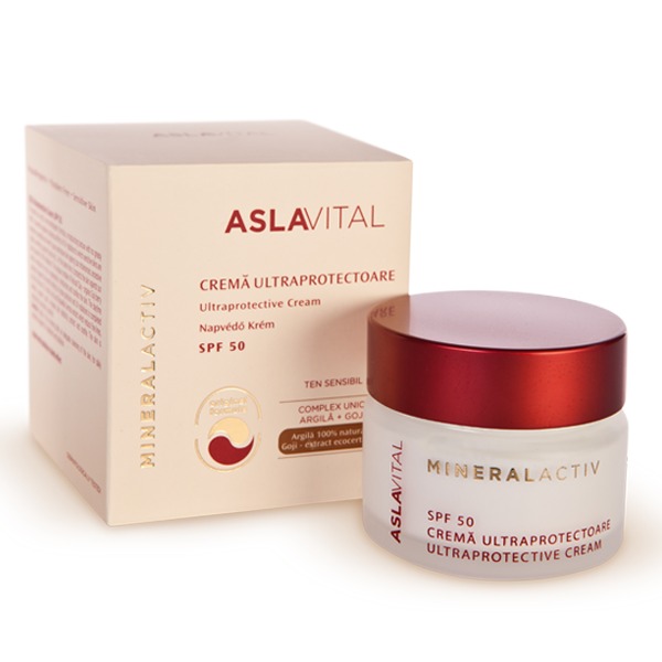 Aslavital MineralActiv â€“   Ultraprotective cream SPF 50