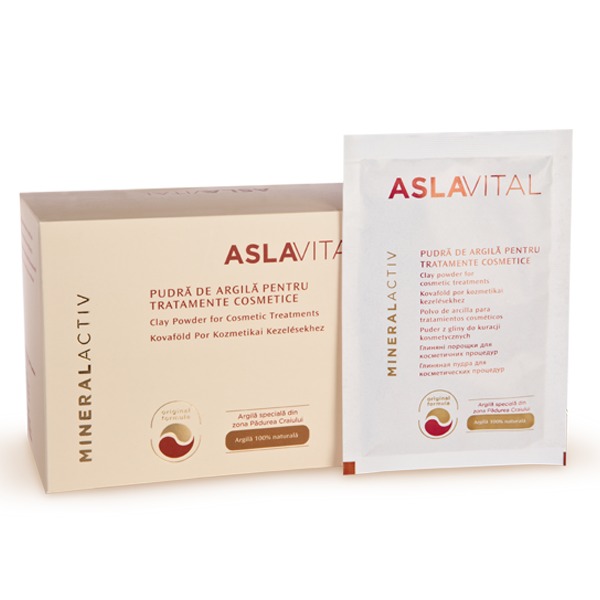 Aslavital MineralActiv â€“  Clay powder for cosmetic treatments