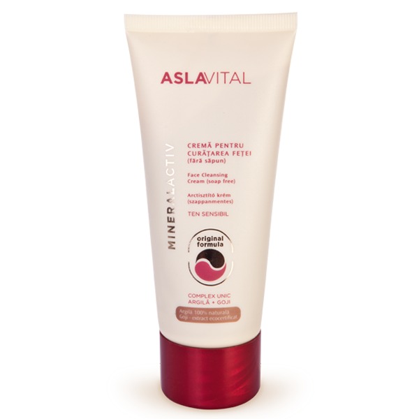 Aslavital MineralActiv â€“  Face cleansing cream (soap free)
