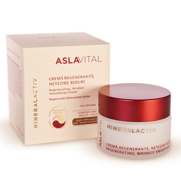 Aslavital MineralActiv â€“  Regenerative wrinkle smoothing cream (night care)