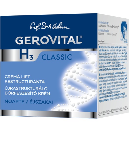 Gerovital H3 Classic - LIFTING RESTRUCTURING NIGHT CREAM