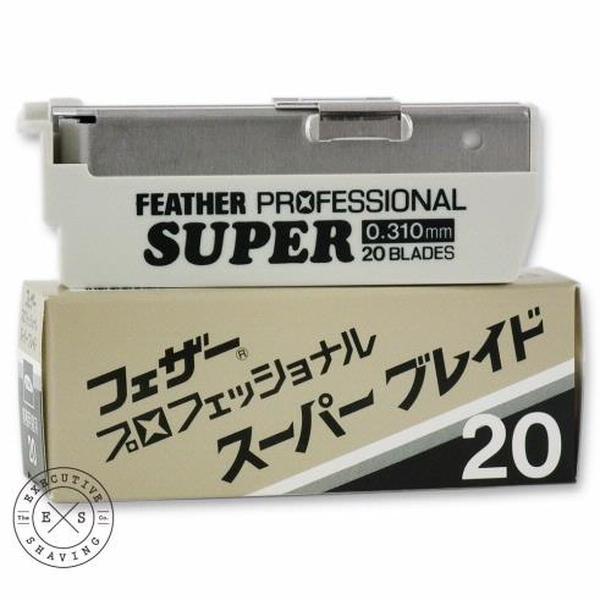 Feather Professional SUPER Replacement Razor Blades (x20)