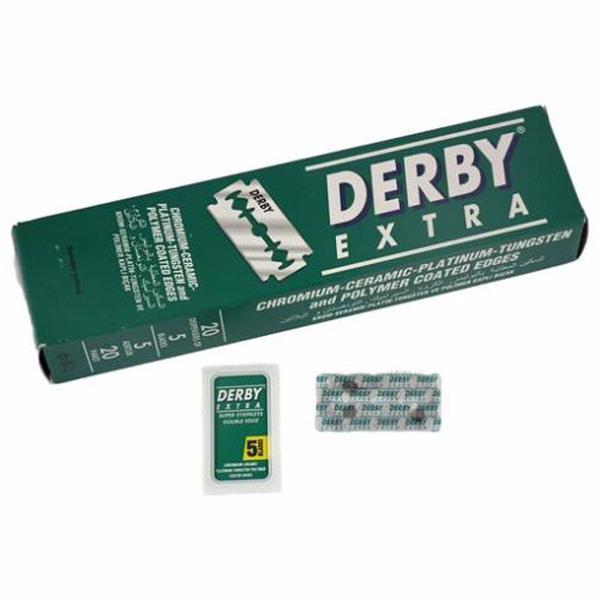 Derby Extra Safery Razor Blades 20 X 5 Pack Sleeve