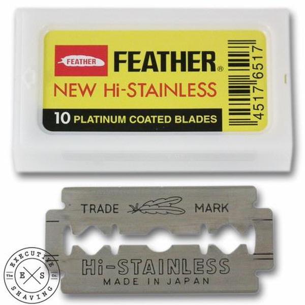 Feather Platinum Safety Razor Blades (x10)