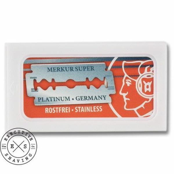 Merkur Traditional Platinum Safety Razor Blades (x10)
