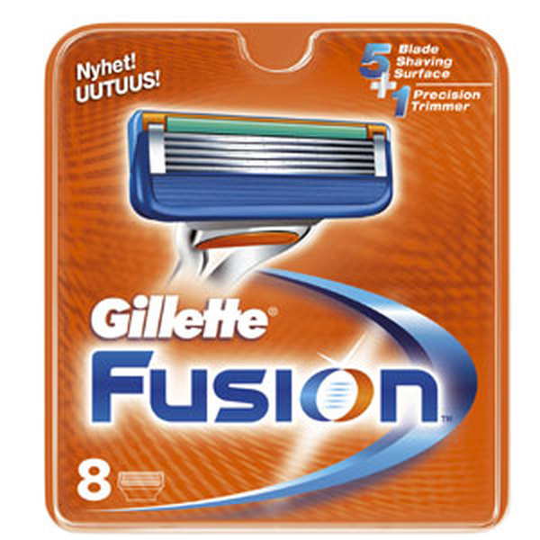 Gillette Fusion Manual Blade Cartridges (x8)
