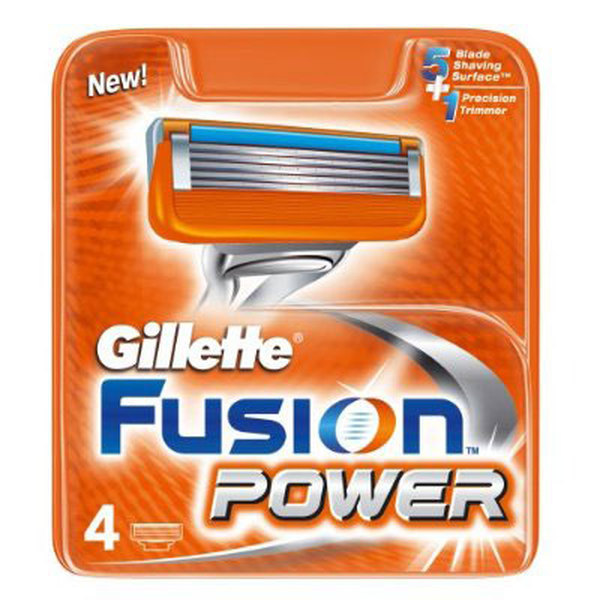 Gillette Fusion Power Blade Cartridges (x4)