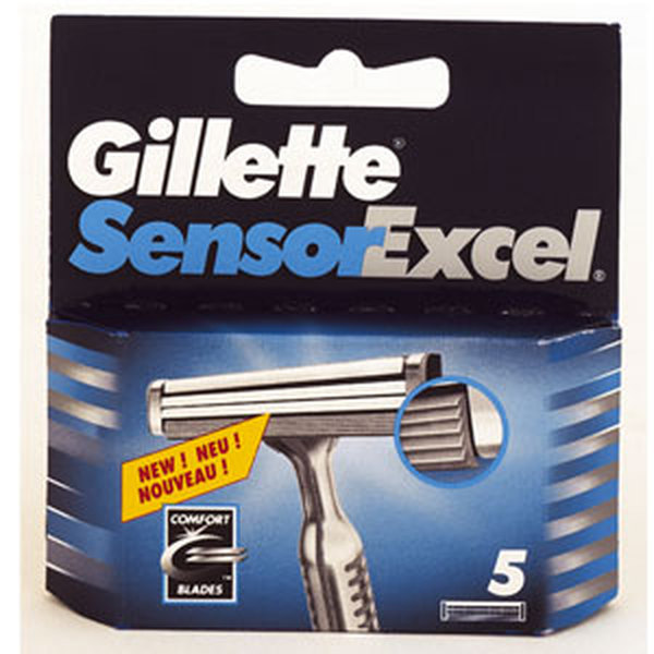 Gillette Sensor Excel Blade Cartridges (x5)
