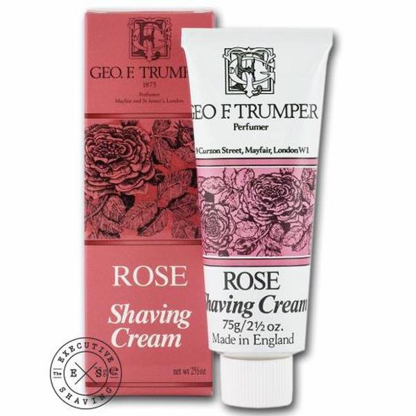 Geo F Trumper Rose Shaving Cream Tube (75g)