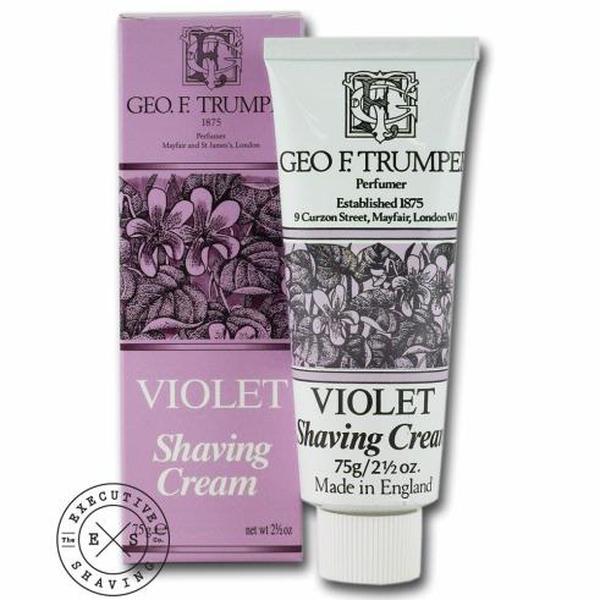 Geo F Trumper Violet Shaving Cream Tube (75g)