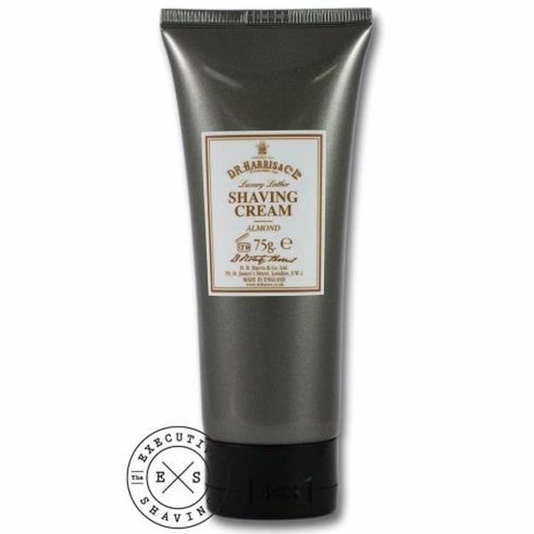 D R Harris Shaving Cream Tube in Almond (75g)