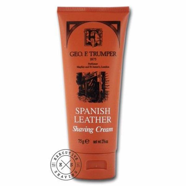 Geo F Trumper Spanish Leather Shaving Cream Tube (75g)