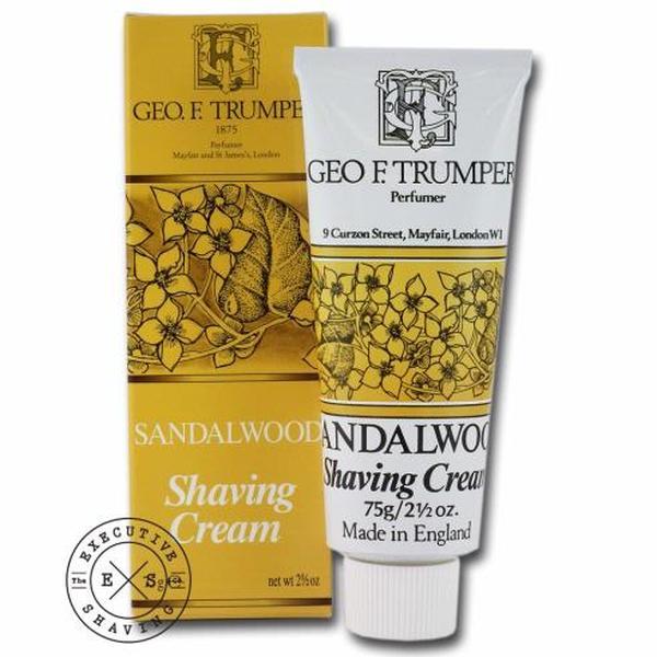 Geo F Trumper Sandalwood Shaving Cream Tube (75g)