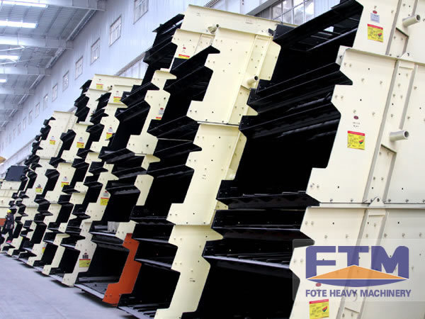 China Circular Vibrating Screen/New Type Vibrating Screen