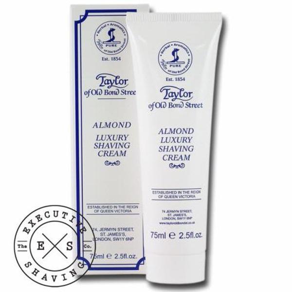 Taylor of Old Bond Street Almond Shaving Cream Tube (75ml)