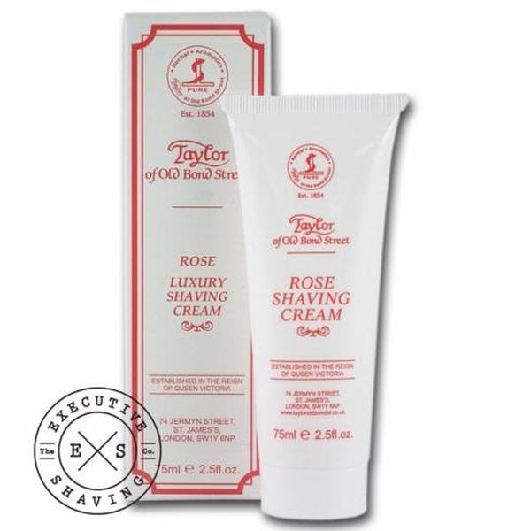 Taylor of Old Bond Street Rose Shaving Cream Tube (75ml)