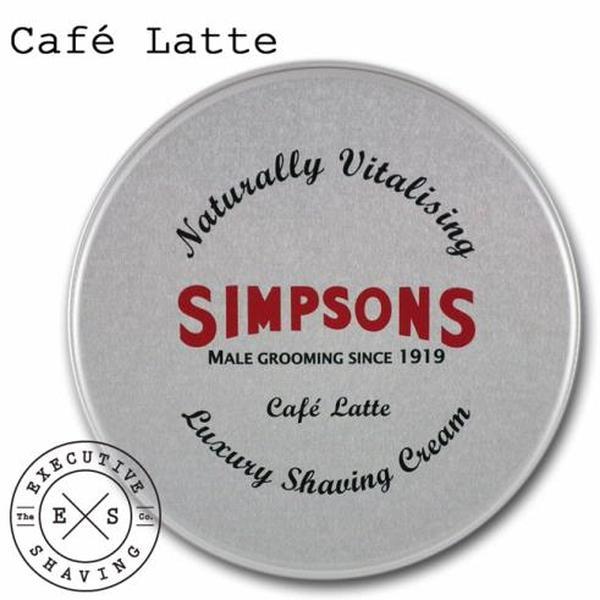 Simpsons Luxury Shaving Cream Cafe Latte (125ml)