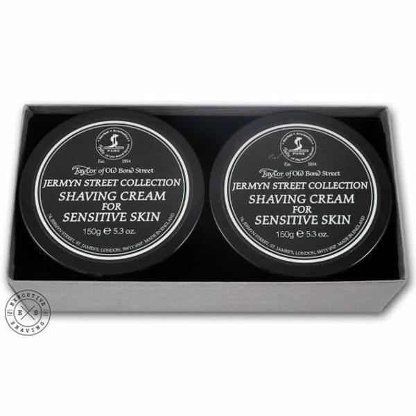Taylor Of Old Bond Street Jermyn Street Shaving Cream Skin Gift Box (2x150 g)