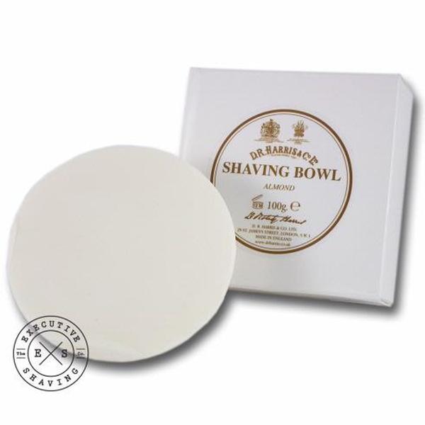 D R Harris Shaving Soap Refill in Almond (100g)