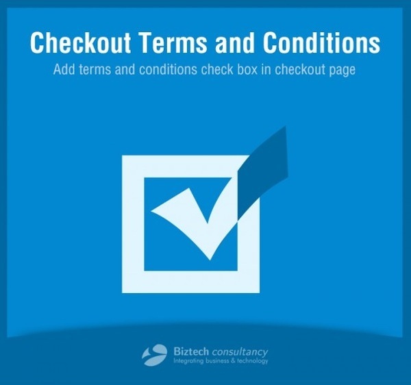 OpenERP Checkout Terms and Conditions Plugin