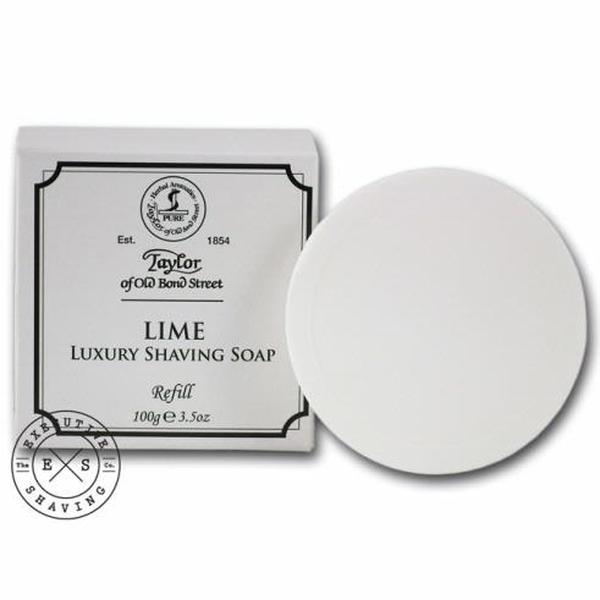 Taylor of Old Bond Street Luxury Lime Shaving Soap (100g)