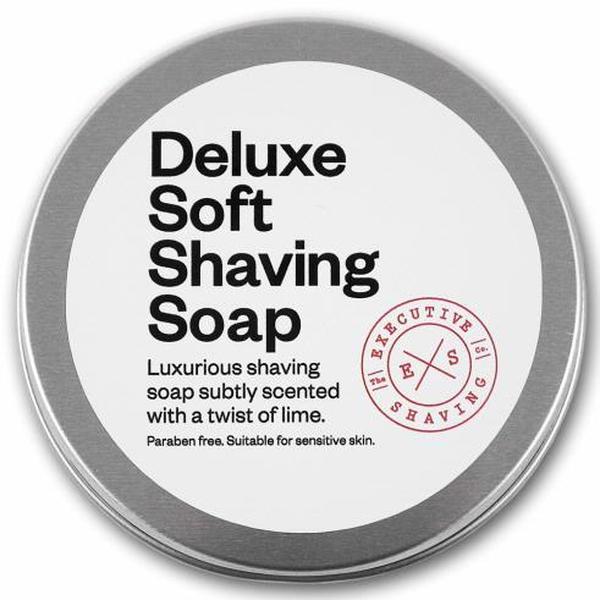 Executive Shaving Deluxe Soft Shaving Soap Lime Scent (100g)